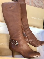 Sergio Rossi stivali in pelle morbidissima e di prima scelta Mis.40 Ottimo Stato