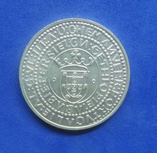 PORTOGALLO 1000 scudi ARGENTO 1983 monete commemorative KM#722 EUROPEAN ART E...