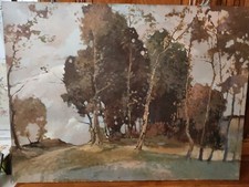 Dipinto olio Gaetano Gibertini