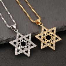 Collana Uomo Iced Out Ebraica