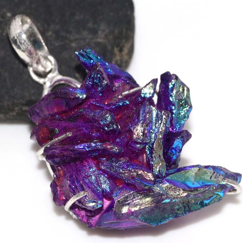 Ciondolo druzy cristallo