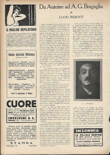 Lucio ridenti antoine - antoine, ad