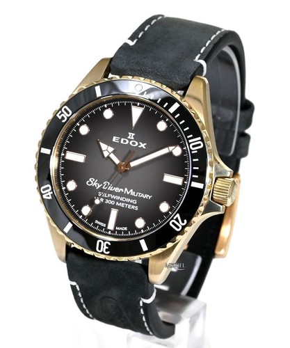 Edox skydiver military bronze - edox,