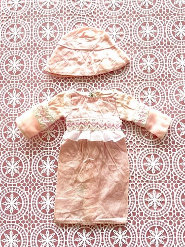 Set vestito cappello rosa - cappello,