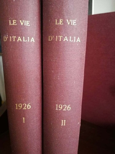 Raccolta vie italia anno - d'italia,