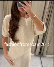 ZARA NEW WOMAN ASYMMETRIC KNIT