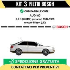 KIT BOSCH 3 Filtri tagliando