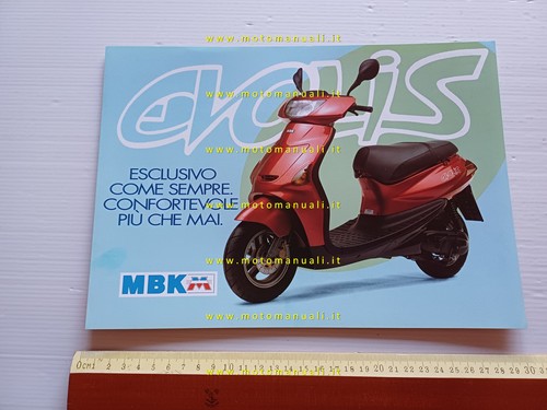 Mbk evolis scooter - evolis, 50