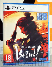 LIKE A DRAGON: ISHIN!, SONY PLAYSTATION 5, PS5 ITALIAN EURO MARKET, NEW SEALED !
