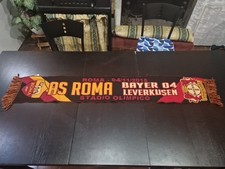 Sciarpa Roma Bayer Leverkusen 04 Champions League