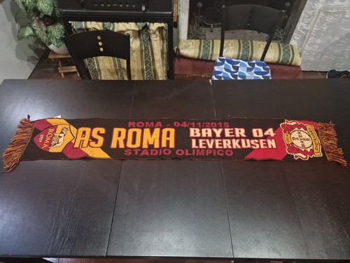 Sciarpa roma bayer leverkusen - sciarpa,