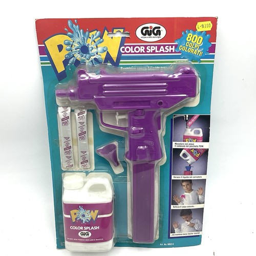 Vintage larami uzi water - larami,