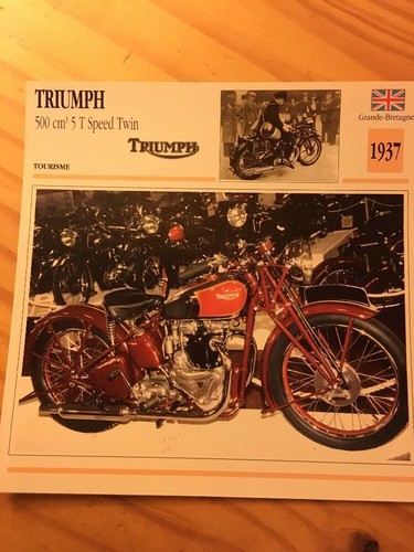 Triumph 500 cm3 speed twin - 500,
