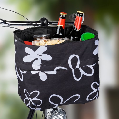Borsa bici manubrio nera - ,