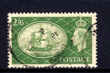 1951 - GRAN BRETAGNA - 2/6 NAVE VICTORY - USATO - LOTTO/32100