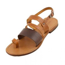 Sandali donna in CUOIO