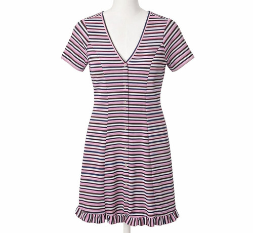 Abito donna righe taglia - righe,
