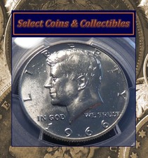 Mezzo dollaro kennedy 1966 - dollaro,