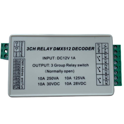 Channel dmx512 decoder - 3,