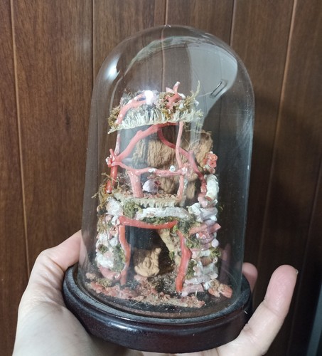 Presepe natività in corallo - ,