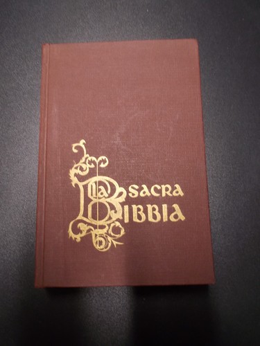 Sacra bibbia edizioni - la,