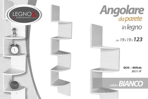 Mensola angolare parete in - da,