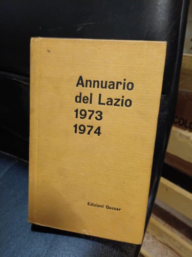 Annuario del lazio - 1973, 1974