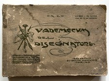 VADEMECUM DISEGNATORE FREGI PANNELLI DECORATIVI SIGLE ARTISTA MODERNO 1920s