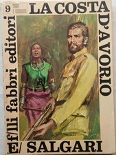 LIBRO AVVENTURA-LA COSTA D'AVORIO-EMILIO SALGARI-1968