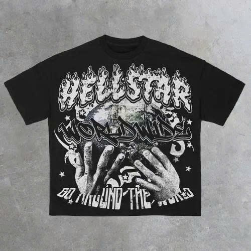 Shirt hellstar worldwide - hellstar, go