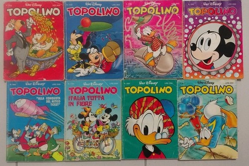 Lotto fumetti topolino numeri - topolino,