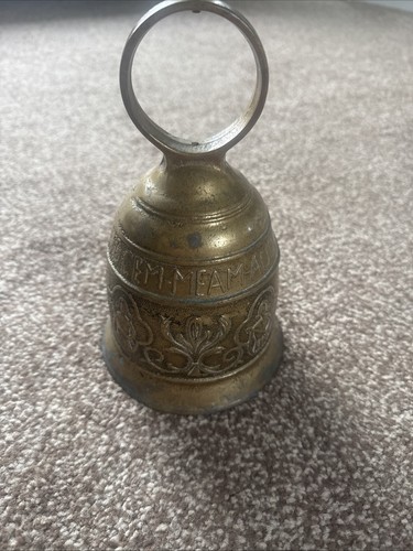 Large vintage brass church - large,
