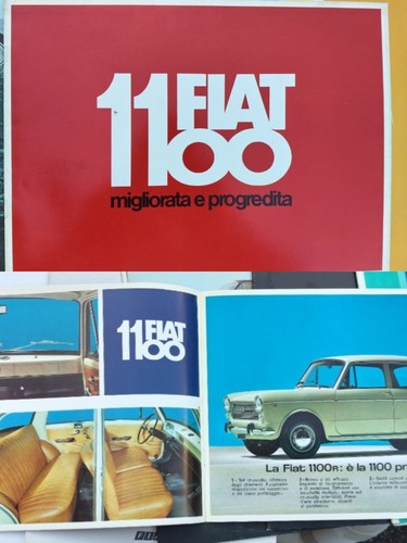 1967 1968 fiat 1000 brochure - 1000, r