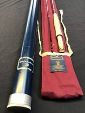 Canna da pesca vintage Hardy Sovereign X 8 piedi Brook #5 canna da pesca a mosca