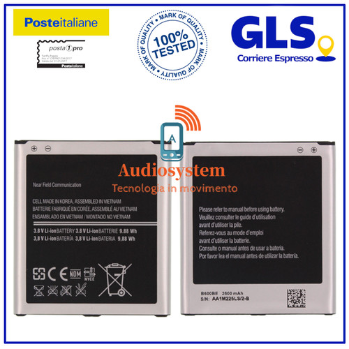 Batteria per samsung - batteria, eb-b600be