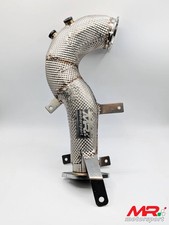 Downpipe Skat Fiat 1.4 T-jet Garret GT1446 70mm race con doppia sonda COIBENTATO