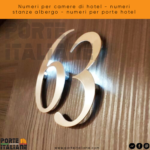 Numeri per camere - hotel,
