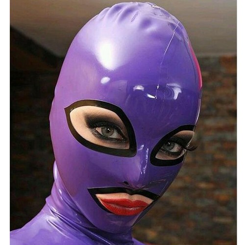 Maschera gomma fatta mano - fatta, a