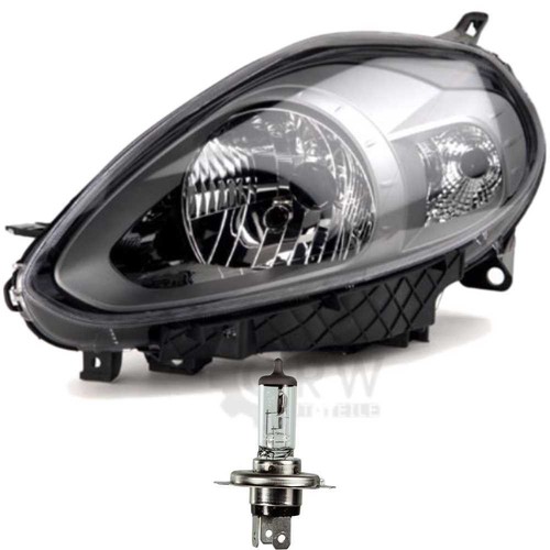 Faro alogeno sinistro - alogeno, fiat