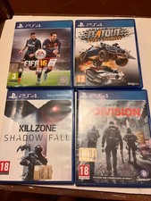 Lotto 4 giochi ps4 fifa 16