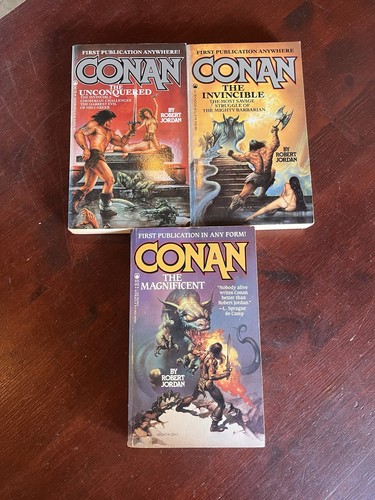 Conan robert jordan x3 - conan, (x3
