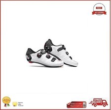 Sidi Scarpe Ergo 5 Ciclismo Bici Corsa Strada Bianco Nero Mis. 44