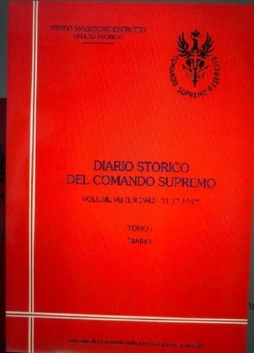 Diario storico del comando - diario,