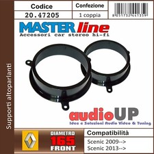 SupportI altoparlanti 165 mm Renault Scenic dal 2009 in poi - Coppia Anteriori