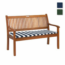 Set 2 pz cuscini per panca Righe 40x120 cm per esterno giardino Q993
