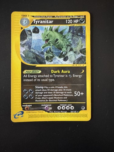 Pokemon tyranitar 165 - , 66/165