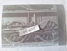 Fotografia Ferrovie Padane F.P. Locomotiva a vapore 43 Particolare del Biellismo