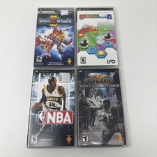Lotto bundle 4 giochi PSP CIB