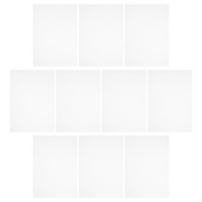  10 Pezzi Fogli di Plastica