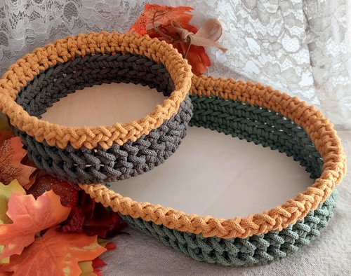 2pc cestini portaoggetti - cestini,